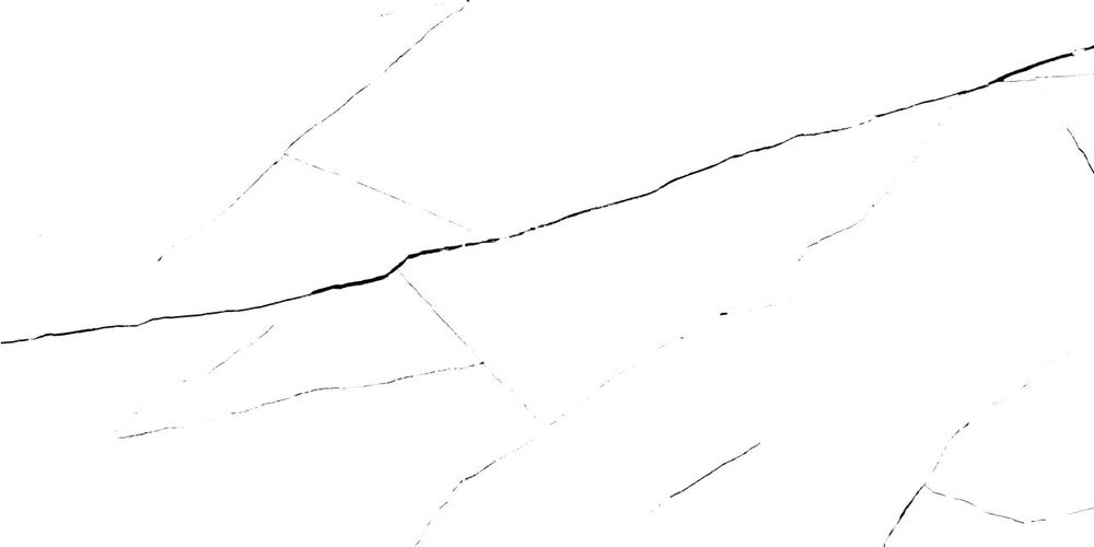 Delta White & Black 120x60